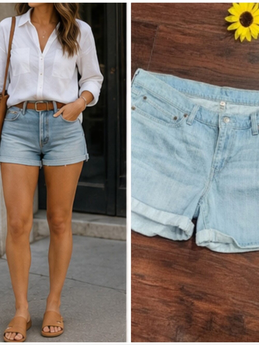 LEVI'S JEANS SHORTS 💙🩵